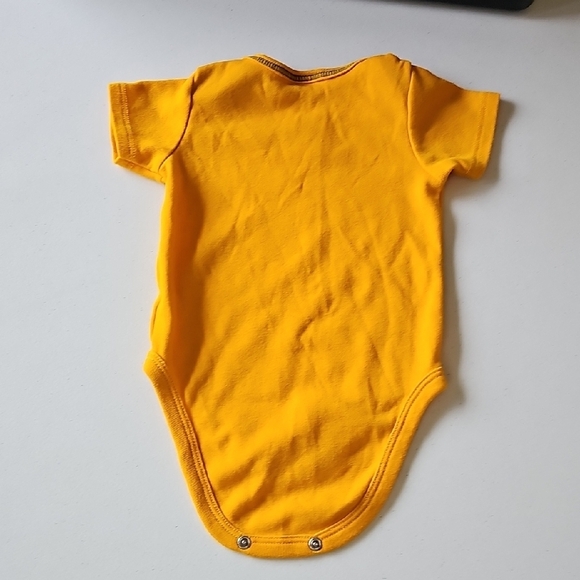 NFL Greenbay Packers Yellow Onsie with Helmet Design - Picture 3 of 4
